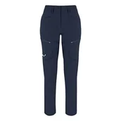Spodnie damskie - Salewa Damskie spodnie Puez DST W Cargo Pants, granatowy, 40 - miniaturka - grafika 1