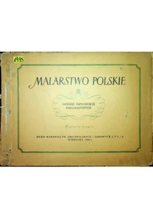 Malarstwo polskie III Dziesięć reprodukcji wielobarwnych - Książki o kulturze i sztuce - miniaturka - grafika 1