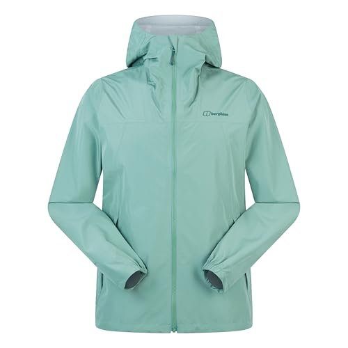 Berghaus Męska wodoodporna kurtka typu shell Deluge Pro, regulowana, trwały płaszcz, kurtka chroniąca przed deszczem