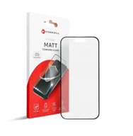 Szkła hartowane na telefon - Szkło Hartowane Forcell Matt Glass - do Iphone 13 Pro / 14 czarny - miniaturka - grafika 1