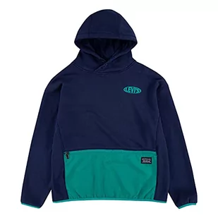 Levi's Kids Chłopięca bluza z kapturem z nylonu Lvb - Bluzy dla chłopców - miniaturka - grafika 1