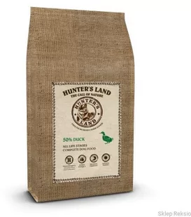 HUNTER''S LAND Grain Free 50% Duck 2kg - Sucha karma dla psów - miniaturka - grafika 1