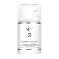 Peelingi do ciała - Apis Professional Mix kwasów do eksfoliacji Laktobionowy + Pirogronowy + Mlekowy + Azelainowy 40% Professional - miniaturka - grafika 1