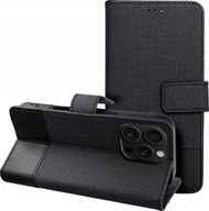 Etui i futerały do telefonów - Kabura GOMMA Book do XIAOMI Redmi NOTE 14 4G GLOBAL - 163.25mm x 76.55mm x 8.16mm czarny - miniaturka - grafika 1