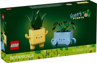 Klocki - LEGO BOTANICALS - Wesołe Roślinki w doniczkach dracena pilea ZESTAW LEGO PREZENT DLA CHŁOPCA DZIEWCZYNKI DZIECI - miniaturka - grafika 1