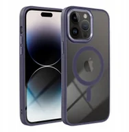 Etui i futerały do telefonów - Futerał COLOR EDGE MAG COVER kompatybilny z MagSafe do IPHONE 16 Pro Max fioletowy - miniaturka - grafika 1