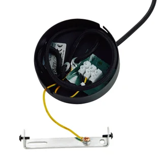 Lampa wisząca Lindby Venora, Ø 40 cm, jednopoziomowa, bambus, E27 - Lampy sufitowe - miniaturka - grafika 2