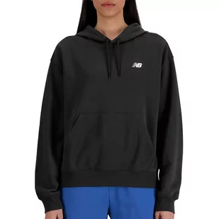 Bluza New Balance WT41507BK - czarna - Bluzy sportowe damskie - miniaturka - grafika 1