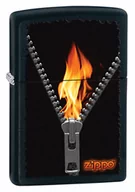 Trafika - Zippo, Zapalniczka, Zipper 2, Black Matte - miniaturka - grafika 1