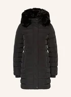 Płaszcze damskie - Wellensteyn Płaszcz Pikowany Santorin Long schwarz - miniaturka - grafika 1