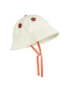 Czapki dla dzieci - MINI RODINI Kapelusz 2526510211 Biały - miniaturka - grafika 1