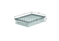 Filtry powietrza - Filtr powietrza Mahle LX 935 - miniaturka - grafika 1
