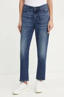 Spodnie damskie - Armani Exchange jeansy damskie high waist 6DYJ16 Y19HZ - miniaturka - grafika 1
