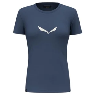 Salewa Solidlogo Dri-Release® T-shirt damski, niebieski, 3XL - Koszulki i topy damskie - miniaturka - grafika 1