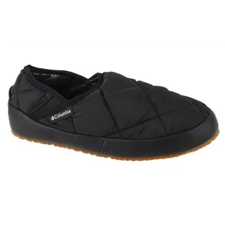 Buty sportowe damskie - Kapcie Columbia Lazy Bend Moc Slippers W 2005381010 czarne - grafika 1