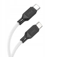 Kable USB - HOCO kabel Typ C do Typ C 3A 60W X90 1 m biały - miniaturka - grafika 1