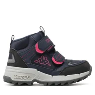 Buty dla dziewczynek - Trzewiki Kappa 260905K Granatowy - miniaturka - grafika 1