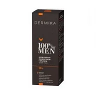 Kosmetyki do pielęgnacji twarzy męskie - Dermika 100% for men 50+ krem wygładzający 50 ml - miniaturka - grafika 1