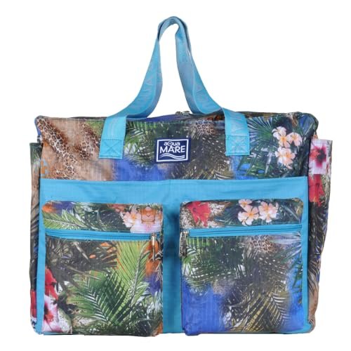 Aqua di Mare 22913 damska torba plażowa, Turkus