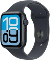 Smartwatch - Apple Watch SE 3-gen GPS + Cellular 44mm aluminium północ pasek sportowy S/M Czarny - miniaturka - grafika 1