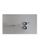 Nożyczki fryzjerskie - ICE- NOŻYCZKI ICE Profesjonalne degażówki fryzjerskie 6" butterflies white - miniaturka - grafika 1