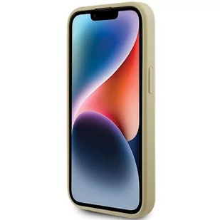 Oryginalne Etui GUESS Hardcase GUHCP15MHG4SGD do iPhone 15 PLUS (Fixed Glitter Big 4G / złoty) - Etui i futerały do telefonów - miniaturka - grafika 4