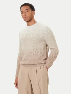 Guess Sweter M5BR39 Z0932 Beżowy Regular Fit - Swetry męskie - miniaturka - grafika 1