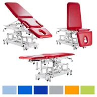 Stoły i łóżka do masażu - Elektryczny 3-sekcyjny stół rehabilitacyjny do terapii manualnej - SUMER SRE-Ł MAX - miniaturka - grafika 1