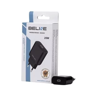 Ładowarka sieciowa 25W GaN USB-C PD 3.0 bez kabla, czarna - Ładowarki do telefonów - miniaturka - grafika 2