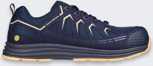 Skechers Buty Skechers Malad II S1P SRA ESD Navy - Obuwie robocze - miniaturka - grafika 1