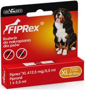 Artykuły przeciw pasożytom - Fiprex Spot-on solution dla psów - XL: 40-55 kg (1 pipeta x 5,5 ml) - miniaturka - grafika 1