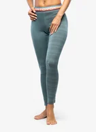 Kalesony - Getry termoaktywne damskie Ortovox 185 Rock N Wool Long Pants - arctic grey - miniaturka - grafika 1