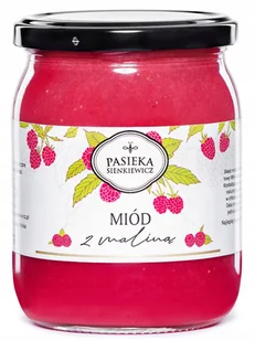 MIÓD Z MALINĄ 700G - Miód - miniaturka - grafika 1