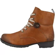 Botki damskie - Rieker Damskie sztyblety 70843, Braun Cayenne Kastanie 22, 38 EU - miniaturka - grafika 1