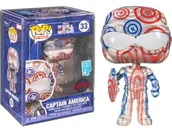 Figurki kolekcjonerskie - Funko POP Artist Series: Patriotic Age - Captain America - miniaturka - grafika 1