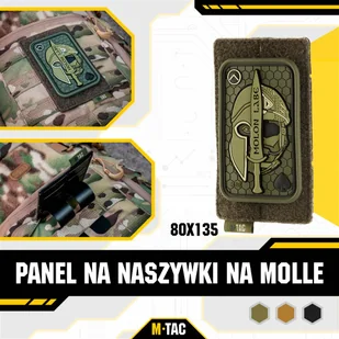 M-Tac - Panel na naszywki na MOLLE - 80 x 135 mm - Oliwkowy - 10122001 - Odzież taktyczna i umundurowanie - miniaturka - grafika 9