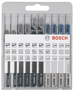 Bosch Zestaw brzeszczotów Metal/Wood Basic 10-częściowy Basic 2607010630 1 zest - Brzeszczoty - miniaturka - grafika 2