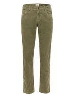 Spodnie męskie - Camel Active Spodnie sztruksowe - Regular fit - w kolorze khaki - miniaturka - grafika 1