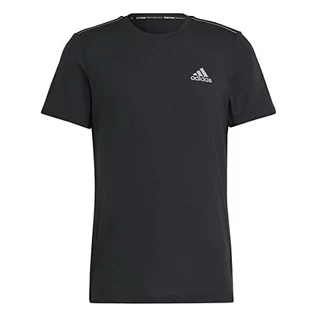 Koszulki męskie - adidas Męski T-Shirt (Short Sleeve) X-City Wool Tee, Black, HN8482, XS - grafika 1