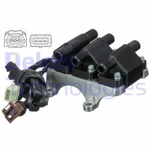 Cewka zapłonowa Delphi GN10806-12B1 - Cewki zapłonowe - miniaturka - grafika 1