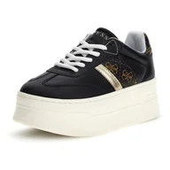 Sneakersy damskie - Damskie Sneakersy GUESS TAMMAH FLTMMAELE12-BLACK – Czarny - miniaturka - grafika 1