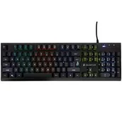 Klawiatury - SureFire KingPin X2 Multimedia Metal RGB, US (48707) Czarna - miniaturka - grafika 1