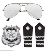Gadżety dla niej i dla niego - Widmann Zestaw "Policjant Deluxe", WI00084 - miniaturka - grafika 1