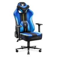 Fotele gamingowe - Fotel DIABLO CHAIRS X-Player 2.0 (XL) Czarno-niebieski - miniaturka - grafika 1