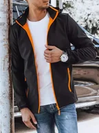 Kurtki męskie - Kurtka męska softshell czarna Dstreet TX4175-M - miniaturka - grafika 1