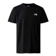 Koszulki sportowe męskie - Koszulka The North Face Simple Dome 0A87NGJK31 - czarna - miniaturka - grafika 1