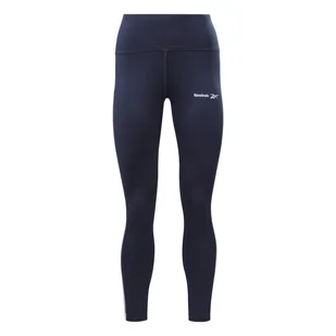 Damskie Legginsy REEBOK RIE POLY TIGHT HS4851 – Granatowy - Legginsy - miniaturka - grafika 1