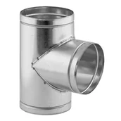 Akcesoria kominkowe - Trójnik TRS100/90-OC - miniaturka - grafika 1