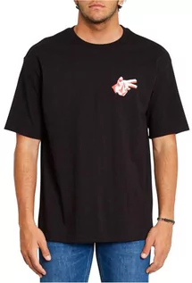 Koszulki dla chłopców - Volcom Clatter black koszulka męska - M - grafika 1