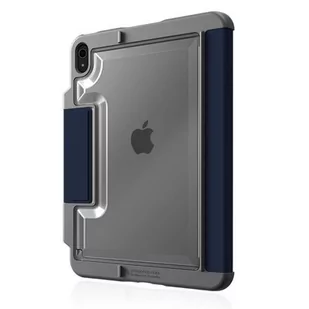 STM Dux Plus - Etui pancerne iPad 10.9" (2022) MIL-STD-810G z funkcją ładowania Apple Pencil (Midnight Blue) - Etui do tabletów - miniaturka - grafika 2